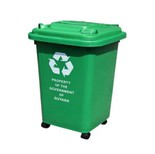 50L volumen plastaffaldsspande