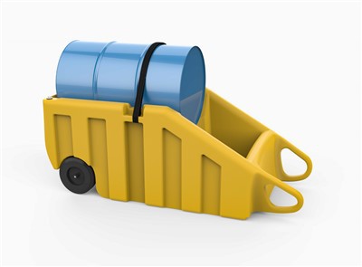 200L HDPE Spildkontrolvogn